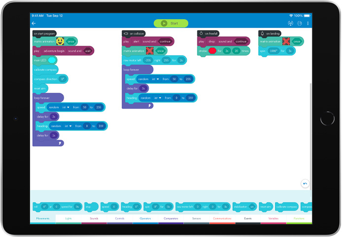 Sphero Edu ‑appi