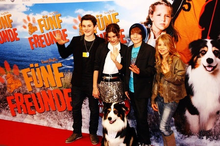 Roter Teppich beim Cinemaxx M�nchen: Die F�nf Freunde