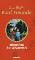 englisches Buchcover: "Five on a treasure island"