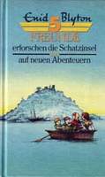 deutsches Buchcover: "Fünf Freunde erforschen die Schatzinsel"