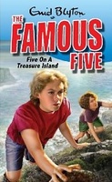 englisches Buchcover: "Five on a treasure island"