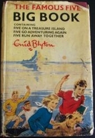 englisches Buchcover: "Five on a treasure island"