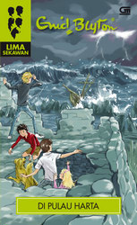 indonesisches Buchcover: "Seri Lima Sekawan: Di Pulau Harta"