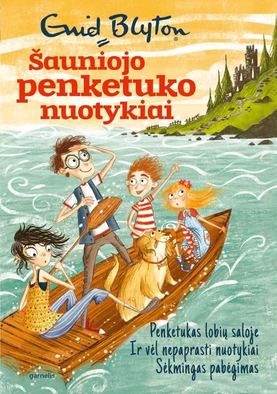 litauisches Buchcover: "Penketukas lobių saloje"