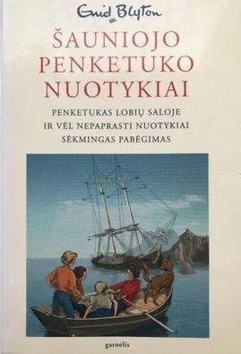 litauisches Buchcover: "Penketukas lobių saloje"