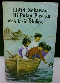malaiisches Buchcover: "5 Sekawan: Di Pulau Pusaka"