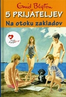 slowenisches Buchcover: "5 Prijateljev na otoku zakladov"