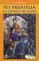 serbisches Buchcover: "Пет пријатеља на острву са благом "