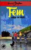 schwedisches Buchcover: "Fem söker en skatt"