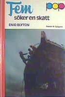 schwedisches Buchcover: "Fem söker en skatt"