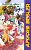 türkisches Buchcover: "Afacan Beşler Define Adasında"