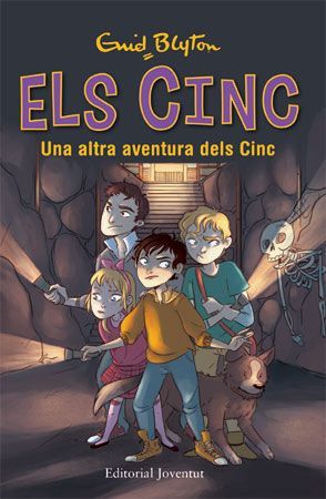katalanisches Buchcover: "Una altra aventura dels Cinc"