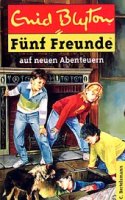 deutsches Buchcover: "Fünf Freunde auf neuen Abenteuern"
