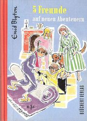 deutsches Buchcover: "Fünf Freunde auf neuen Abenteuern"