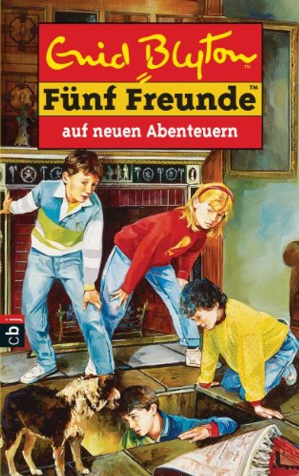 deutsches Buchcover: "Fünf Freunde auf neuen Abenteuern"