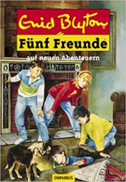 deutsches Buchcover: "Fünf Freunde auf neuen Abenteuern"