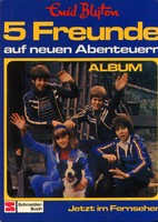 deutsches Buchcover: "Fünf Freunde auf neuen Abenteuern"