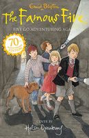 englisches Buchcover: "Five go adventuring again"