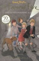 englisches Buchcover: "Five go adventuring again"