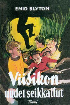 finnisches Buchcover: "Viisikon uudet seikkailut"