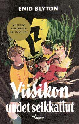 finnisches Buchcover: "Viisikon uudet seikkailut"
