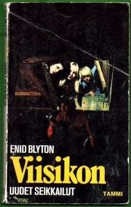 finnisches Buchcover: "Viisikon uudet seikkailut"