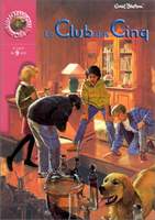 französisches Buchcover: "Le Club des Cinq / Le Club des Cinq et le passage secret / Les Cinq partent pour l´aventure"