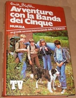 italienisches Buchcover: "Il passaggio segreto / I cinque attraverso i muri / La mappa segreta"