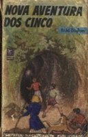portugiesisches Buchcover: "Nova Aventura dos Cinco / Os Cinco numa Nova Aventura"
