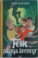 schwedisches Buchcover: "Fem på nya äventyr"