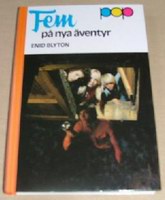 schwedisches Buchcover: "Fem på nya äventyr"