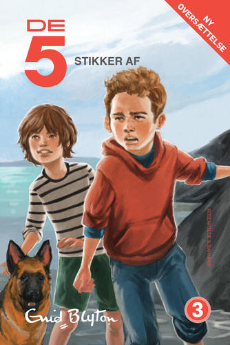 dänisches Buchcover: "De fem på nye eventyr / De 5 stikker af"