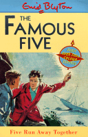 englisches Buchcover: "Five run away together"