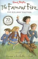 englisches Buchcover: "Five run away together"