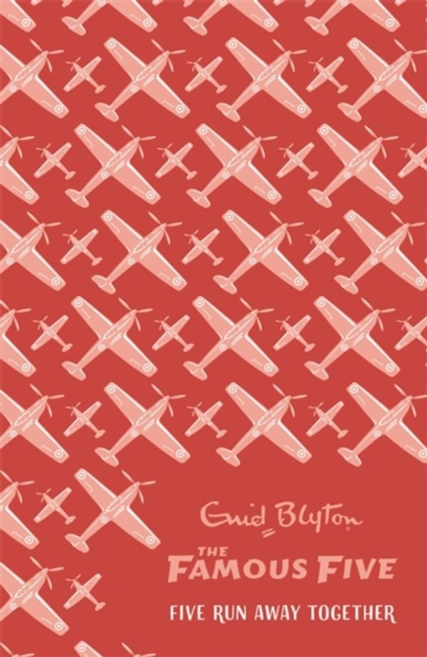englisches Buchcover: "Five run away together"