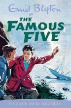 englisches Buchcover: "Five run away together"
