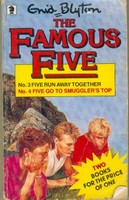englisches Buchcover: "Five go to Smuggler´s top"