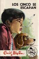 spanisches Buchcover: "Los Cinco se escapan"