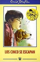 spanisches Buchcover: "Los Cinco se escapan"