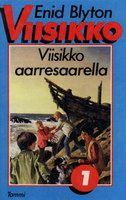 finnisches Buchcover: "Viisikko karkuteillä"