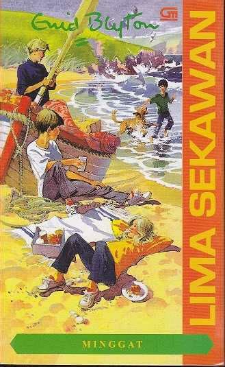 indonesisches Buchcover: "Seri Lima Sekawan: Minggat"