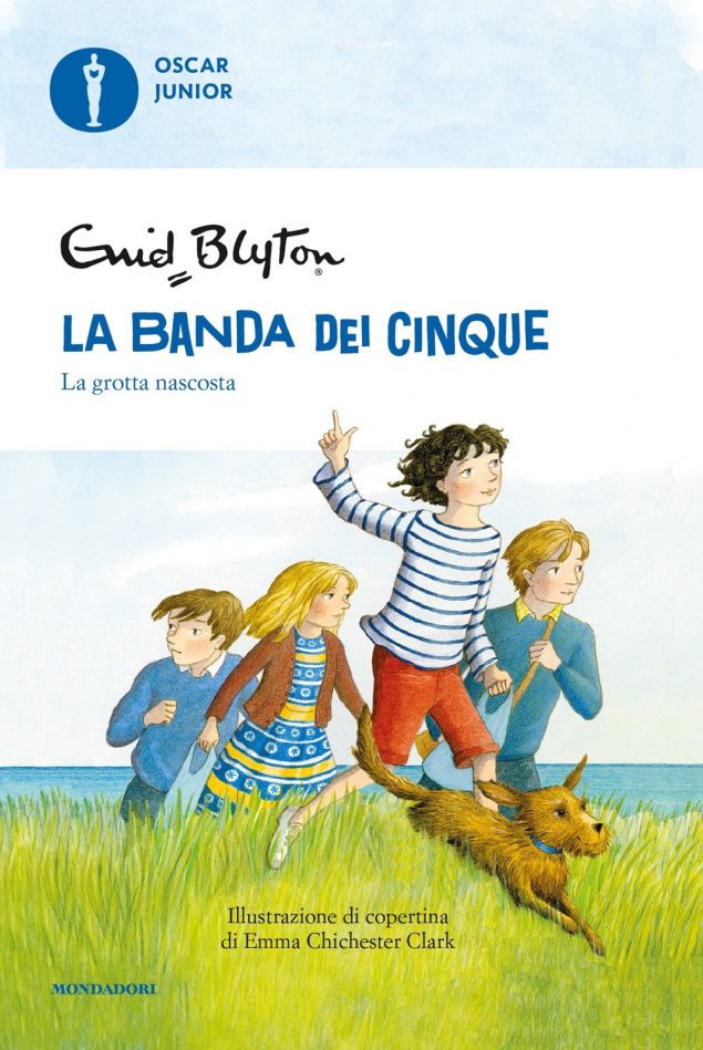 italienisches Buchcover: "La fuga nella notte / I cinque fuggono assieme / I cinque e l