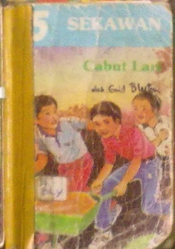 malaiisches Buchcover: "5 Sekawan: Cabut Lari"