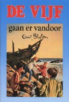 niederländisches Buchcover: "De Vijf gaan er vandoor"