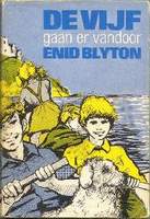niederländisches Buchcover: "De Vijf gaan er vandoor"