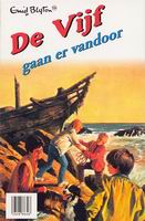 niederländisches Buchcover: "De Vijf gaan er vandoor"