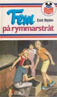 schwedisches Buchcover: "Fem på rymmarstråt"