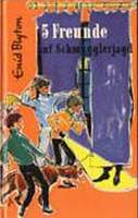 deutsches Buchcover: "Fünf Freunde auf Schmugglerjagd"