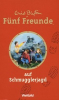 englisches Buchcover: "Five go to Smuggler´s top"