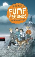 deutsches Buchcover: "Fünf Freunde auf Schmugglerjagd"